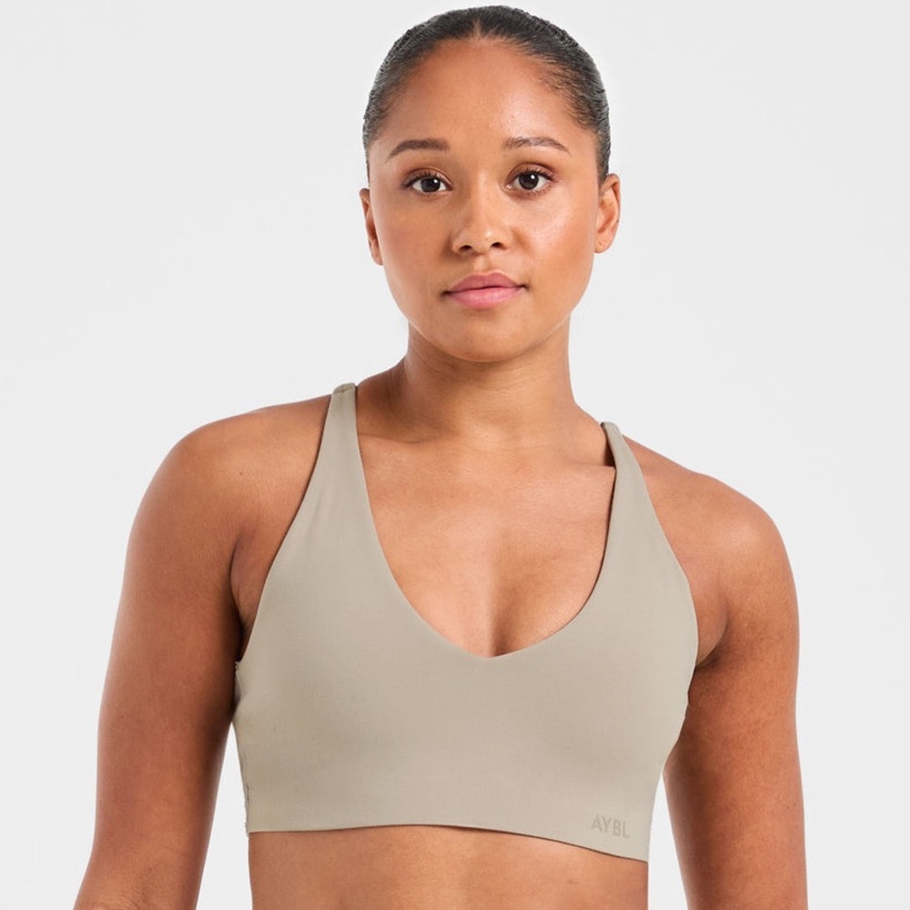 Staple Sports Bra AYBL - Muted Taupe Medium - Never Worn